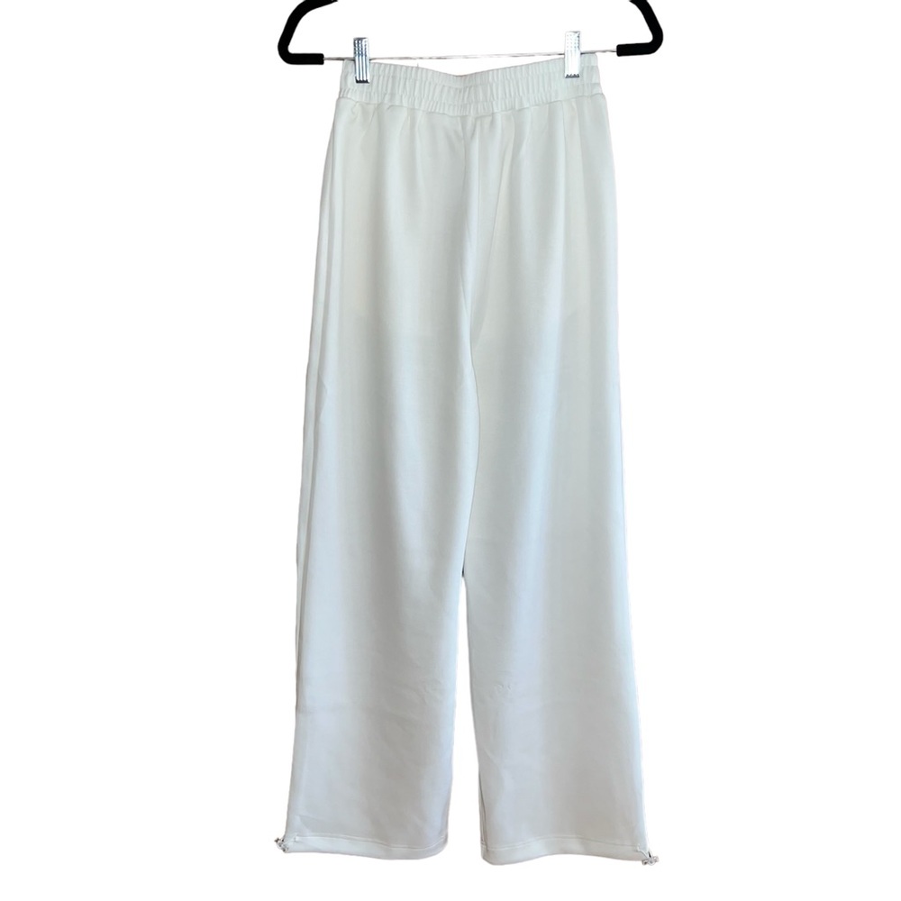 Commense White Straight-Leg Pants - Picture 6 of 14